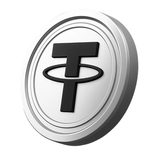 USDT coin from Tether displayed in the account details section